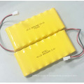 Pack de batterie rechargeable Ni-CD AA 600mah 9.6V